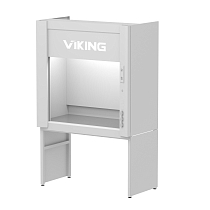 Шкаф LLC-MF LAB RAL9010, Шкаф вытяжной металлический для муфельных печей