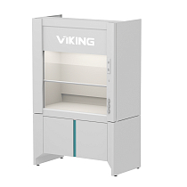 Шкаф LLC-MPP ЛАБ RAL9010 Шкаф вытяжной полипропиленовый комбинированный