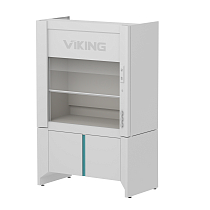 Шкаф LLC-MPP LAB RAL9010 Шкаф вытяжной полипропиленовый комбинированный