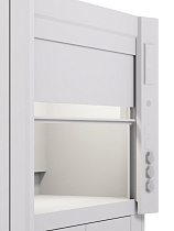 Шкаф LLC Compact ЛАБ RAL9010 Шкаф вытяжной металлический компактный