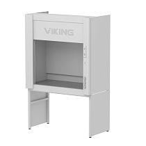 Шкаф LLC-MF LAB RAL9010, Шкаф вытяжной металлический для муфельных печей