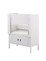 Шкаф LLC Compact ЛАБ RAL9010 Шкаф вытяжной металлический компактный