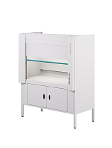 Шкаф LLC Compact ЛАБ RAL9010 Шкаф вытяжной металлический компактный