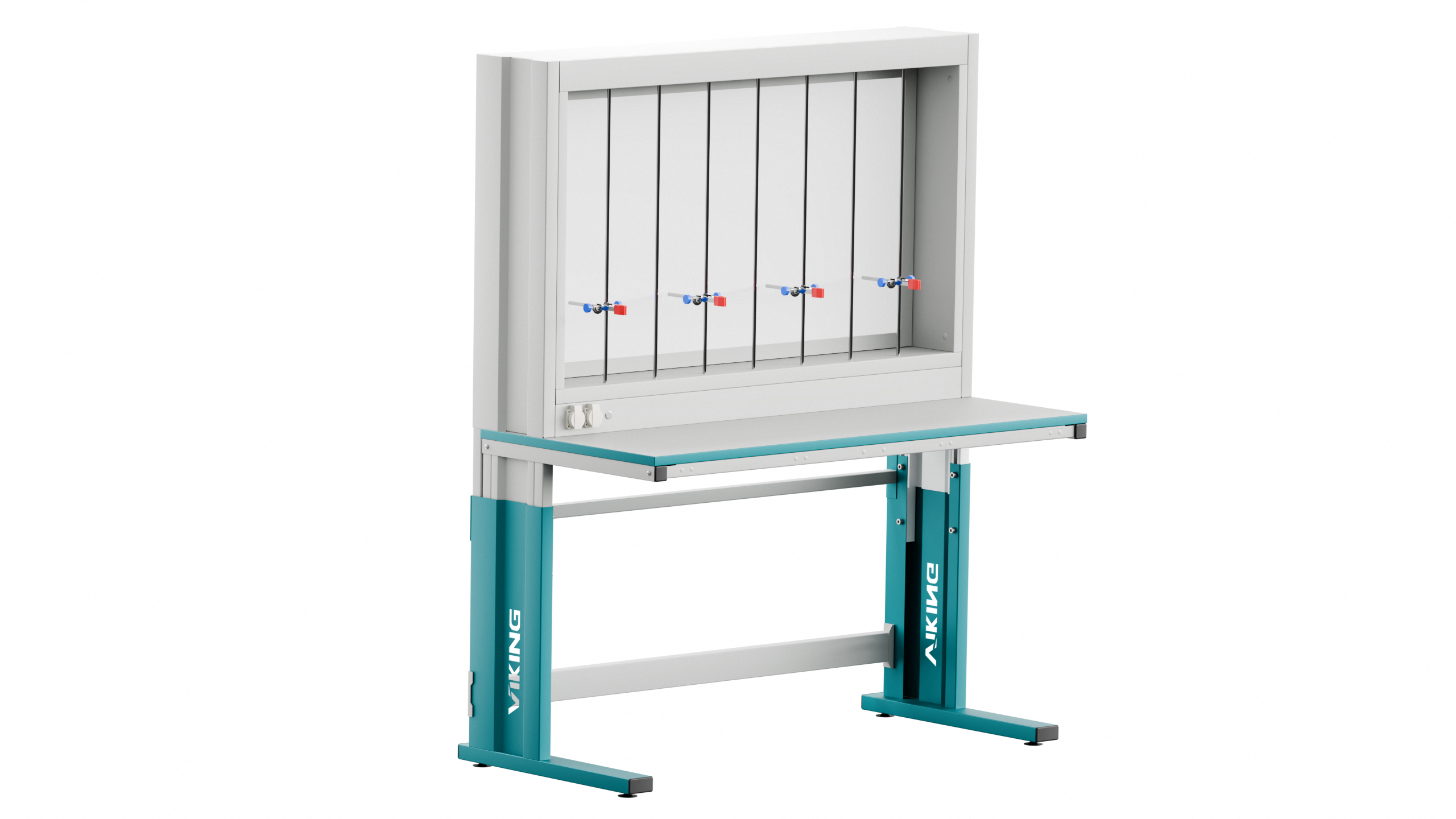 Лабораторные столы с титровальной надстройкой