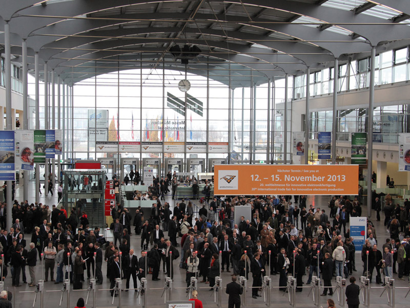 Промышленная мебель VIKING на выставке Productronica 2013 в Германии (г. Мюнхен)