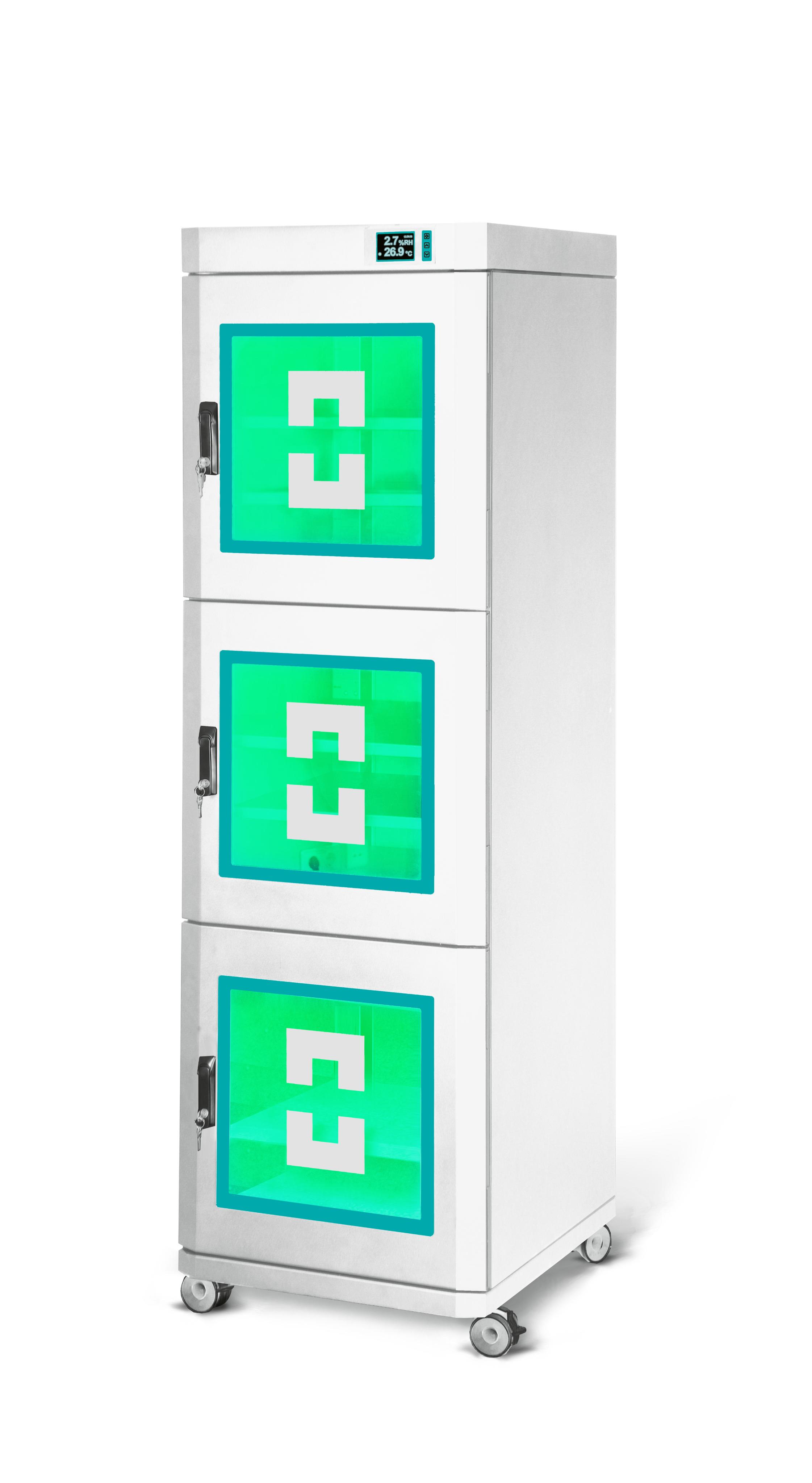Шкаф сухого хранения с опцией внутренней индикаторной светодиодной подсветки - режим хранения