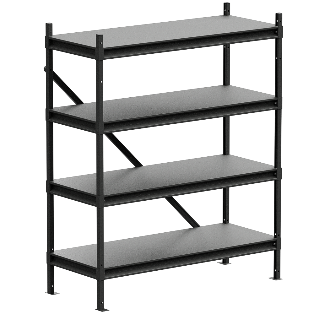 Стеллаж усиленный СТС/ВТ черный