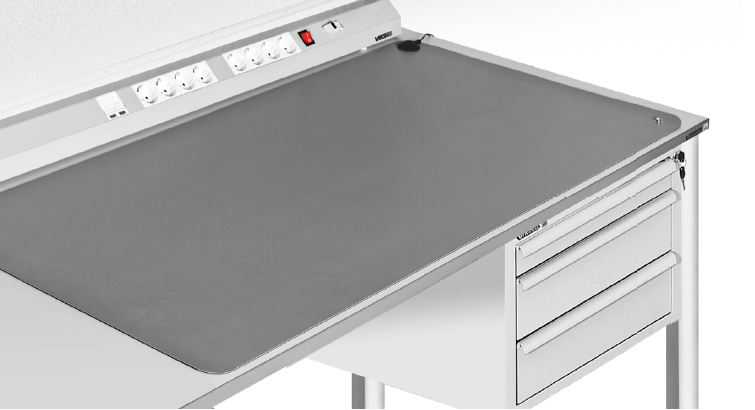 ESD-покрытие на рабочем столе