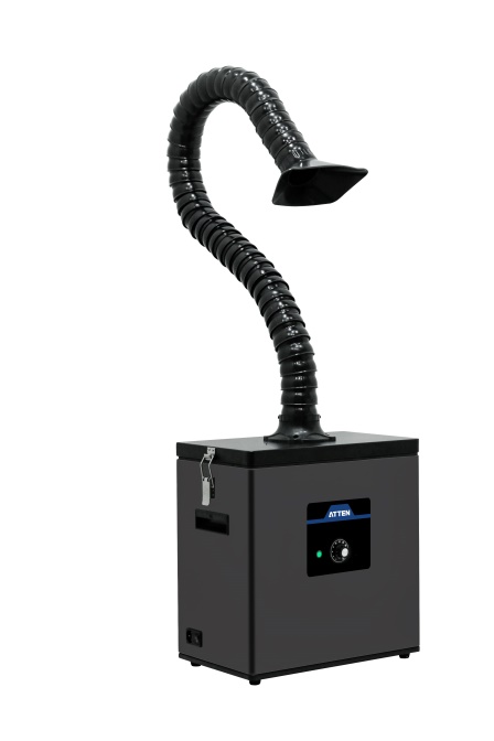 Дымоуловитель отвечает за комфорт и безопасность пайки Дымоуловитель отвечает за комфорт и безопасность пайки