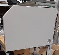 Перегородка защитная металлическая