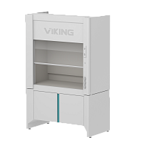 Шкаф LLC-MPP LAB RAL9010 Шкаф вытяжной полипропиленовый комбинированный