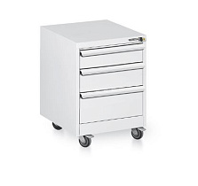 Подкатная лабораторная тумба с телескопическими направляющими ТП/S LAB