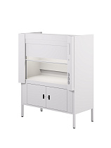 Шкаф LLC Compact LAB RAL9010 Шкаф вытяжной металлический компактный