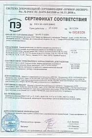 Добровольный сертификат соответствия на антистатическую одежду