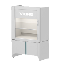 Шкаф LLC-MPP LAB RAL9010 Шкаф вытяжной полипропиленовый комбинированный