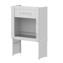 Шкаф LLC-MF LAB RAL9010, Шкаф вытяжной металлический для муфельных печей