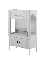 Шкаф LLC-W LAB RAL9010 Шкаф вытяжной металлический с боковыми окнами