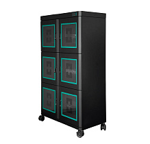 Шкаф сухого хранения серии DC-6 ESD с 6 секциями