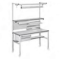 Набор колесных опор к столам серии Классик и Универсал