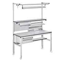 Набор колесных опор к столам серии Классик и Универсал