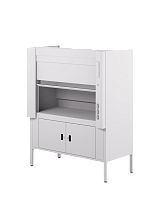 Шкаф LLC Compact ЛАБ RAL9010 Шкаф вытяжной металлический компактный