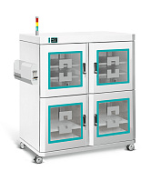 Шкаф сухого хранения серии DC-4 ESD с 4 секциями