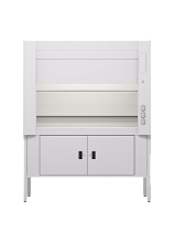 Шкаф LLC Compact ЛАБ RAL9010 Шкаф вытяжной металлический компактный