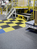 Сборно-разборные промышленные полы VIKING