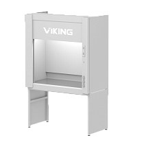 Шкаф LLC-MF LAB RAL9010, Шкаф вытяжной металлический для муфельных печей