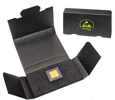 Антистатические картонные коробки с черным проводящим поролоном